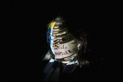 Random Acts Projection onto face