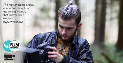 Boy and camera