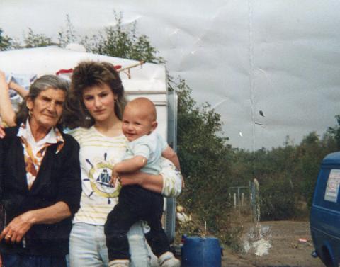 Granny, Mum, child